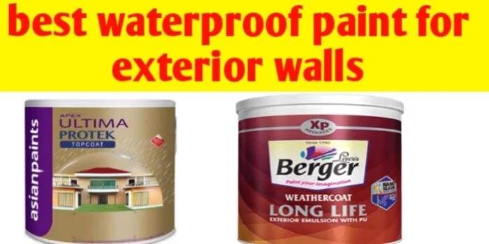 Exterior waterproofing