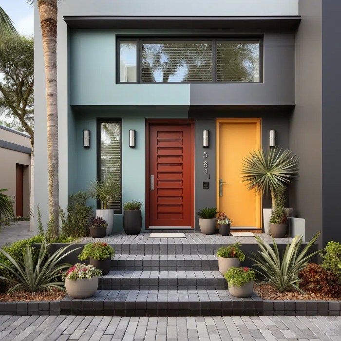 Impact front doors